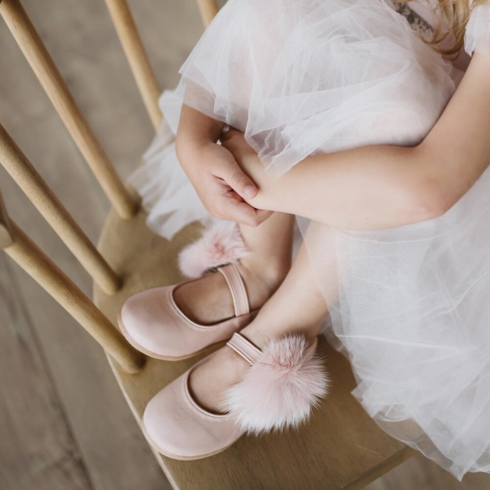 Girls' Classic Mary Jane Shoes with Removable Patches